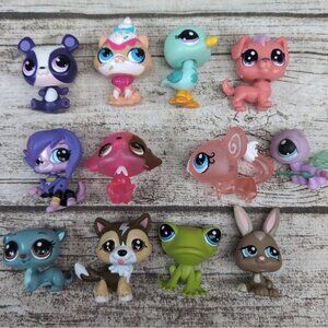 Lot Of 12 LPS Littlest Pet Shop